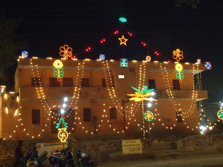 Xmas in Hardiwar, India