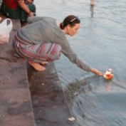 Annabelle and leaf boats